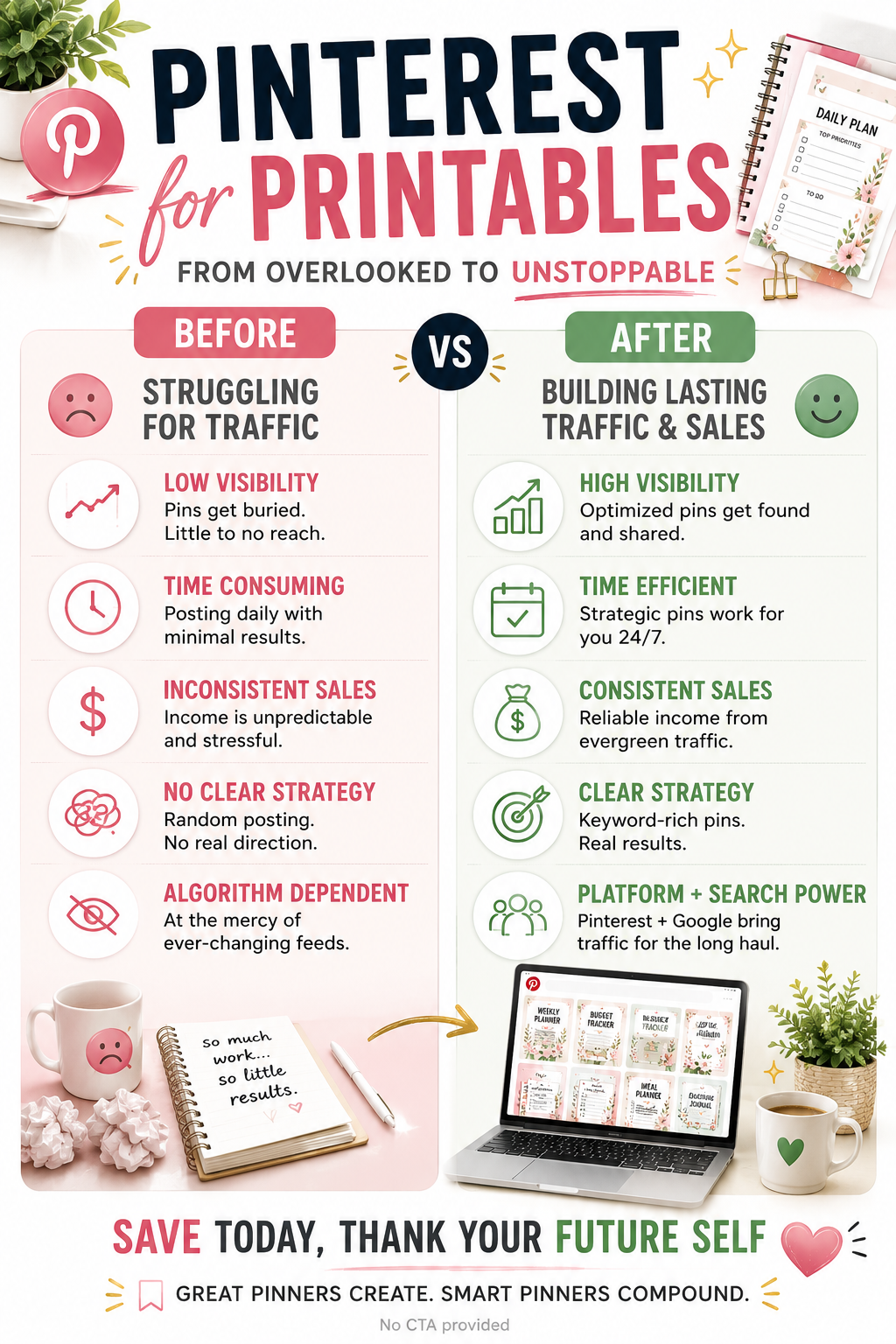 infographic for pinterest for printables
